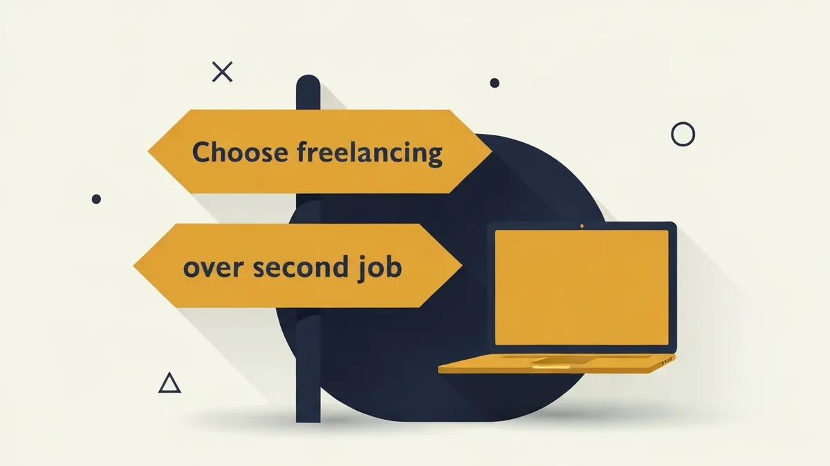 Freelance Instead of Getting a Second Job